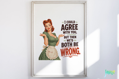Sarcastic Housewife Clipart Product Image 5