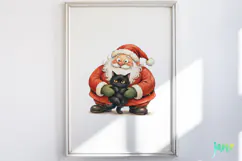 Funny Santa Claus Clipart Product Image 4