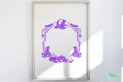 Halloween Border SVG PNG Clipart Product Image 4