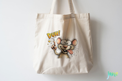 Silly Funny Mouse PNG Product Image 5