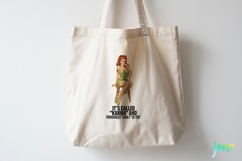 Funny Sarcastic Pin-up Girl Clipart Product Image 5
