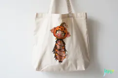 Cute Halloween Farm Animals Clipart Product Image 5