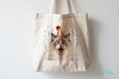 Surprise Birthday Cat PNG Clipart Product Image 5