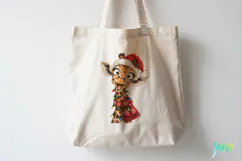 Funny Christmas Animals Clipart Product Image 5