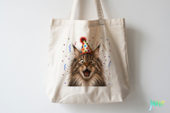 Surprise Birthday Cat PNG Clipart Product Image 5