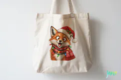 Funny Christmas Animals Clipart Product Image 5