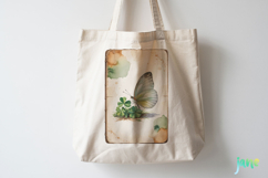 Butterfly Junk Journal Page Clipart Product Image 5