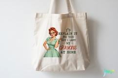 Sarcastic Housewife Clipart Product Image 5