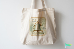 Vintage Back to School Postage Stamp Clipart Product Image 5