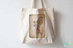 Butterfly Junk Journal Page Clipart Product Image 5