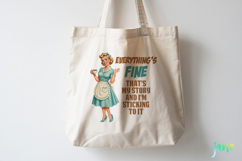 Sarcastic Housewife Clipart Product Image 5