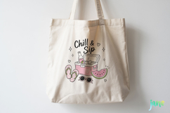Funny Summer Vibes Clipart Product Image 5