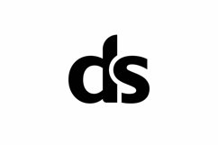 DS logo design vector template Product Image 1