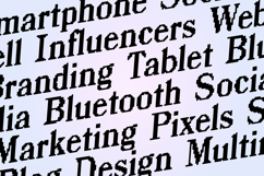 DIGITAL SUNSHINE Pixel Serif Font Product Image 5