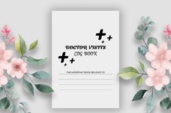 Doctor Visit Logbook. KDP Interior Product Image 2