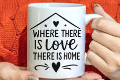 Home Quote SVG | Love &amp; Bless This Home Sayings Product Image 3