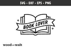 Book Lover SVG | Motel Keychain Design Product Image 2