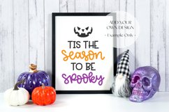 Halloween Farmhouse Artwork Frame Mockup Styled Stock Photo Product Image 2