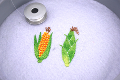 Mini Corn Embroidery Design for Machine, 2 Designs Product Image 6