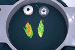 Mini Corn Embroidery Design for Machine, 2 Designs Product Image 3
