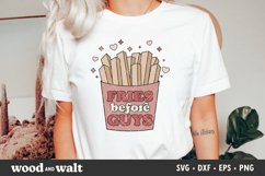 Fries Before Guys SVG | Retro Valentine SVG Product Image 3