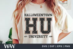Halloweentown University SVG| Halloween Shirt PNG Product Image 1