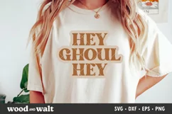 Hey Ghoul Hey SVG | Halloween Shirt SVG Product Image 1