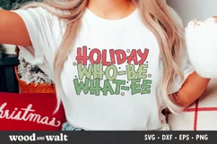 Holiday Who-be What-ee SVG | Funny Christmas Design Product Image 3