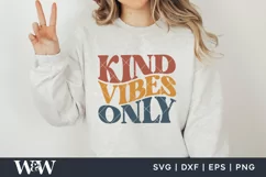 Kind Vibes Only SVG |Boho Be Kind SVG Product Image 3