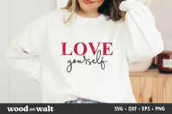 Love Yourself SVG |Self Love SVG Product Image 3