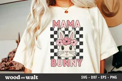 Mommy and Me Easter Shirt SVG | Mama Bunny & Mini Bunny Product Image 4