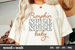 Pumpkin Spice Spice Baby SVG | Funny Fall SVG Product Image 1