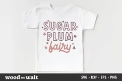 Sugar Plum Fairy SVG | Kids Christmas SVG Product Image 1