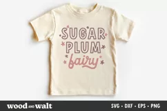 Sugar Plum Fairy SVG | Kids Christmas SVG Product Image 2