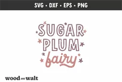 Sugar Plum Fairy SVG | Kids Christmas SVG Product Image 3