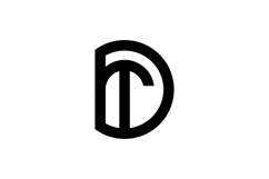 DT TD Logo Design Product Image 1
