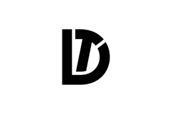 DT TD Logo Design Product Image 1