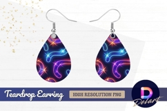 Luminous Teardrop Earring PNG Product Image 1