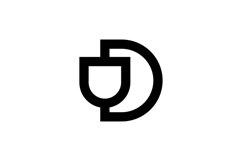 DU UD Logo Design Product Image 1