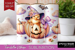 Duck Halloween Tumbler Wrap Coquette Tumbler PNG Sublimation Product Image 1
