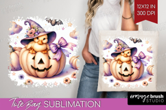 Duck Halloween Tote Bag Coquette Tote Bag PNG Sublimation Product Image 1