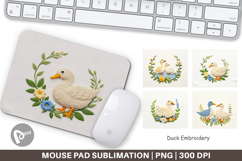 Mouse Pad Duck Embroidery Product Image 1