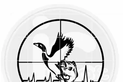 Hunter Fisherman Svg | Duck Hunting Fishing SVG Product Image 2