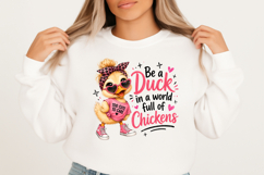 Duck Mom Chickens PNG Product Image 2
