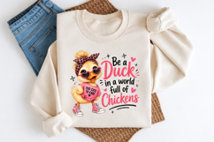 Duck Mom Chickens PNG Product Image 3