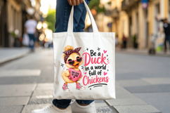 Duck Mom Chickens PNG Product Image 4