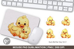 Mouse Pad Duck Mother&#039;s Day Product Image 1