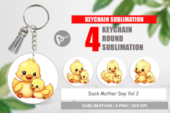 Keychain Duck Mother&#039;s Day Product Image 1
