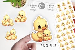 Duck Mother&#039;s Day Sticker Product Image 1