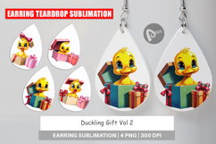 Earring Duckling Gift Product Image 1